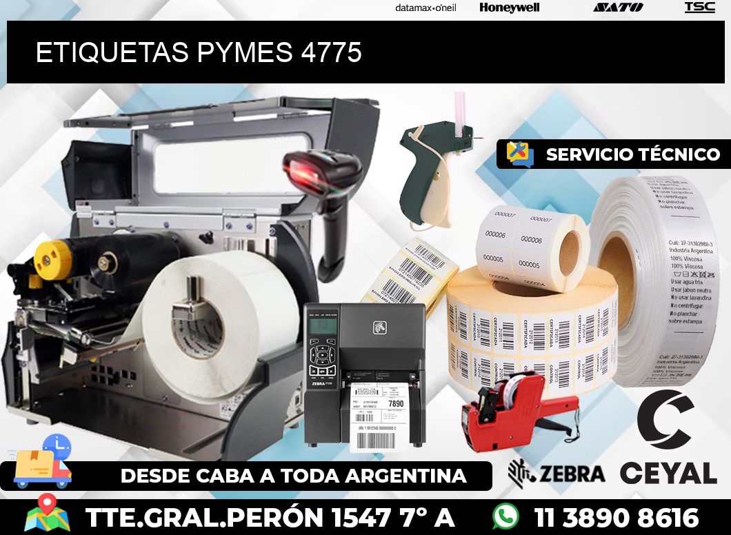 ETIQUETAS PYMES 4775