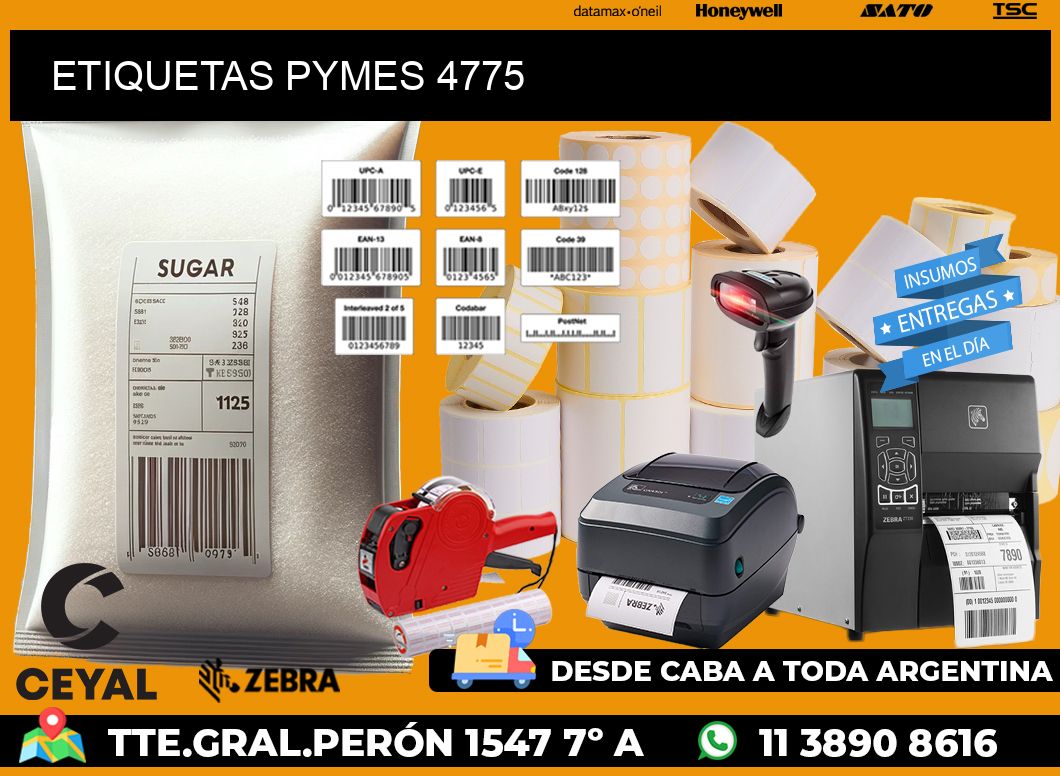 ETIQUETAS PYMES 4775
