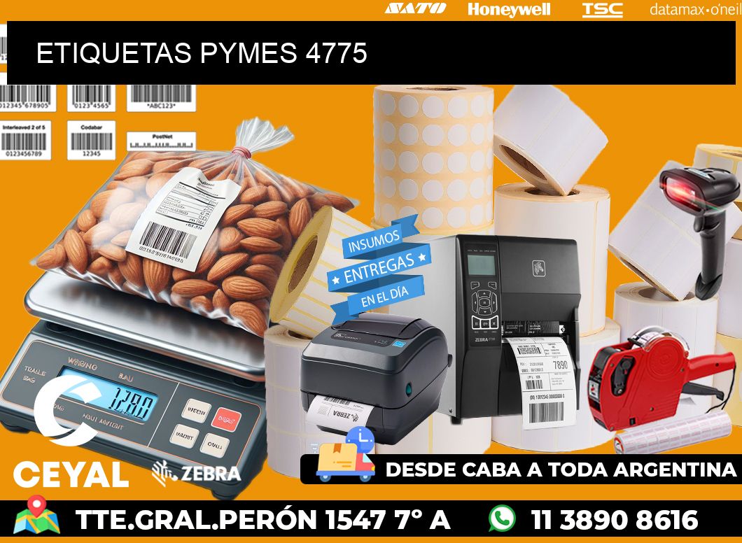 ETIQUETAS PYMES 4775