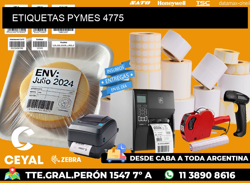ETIQUETAS PYMES 4775
