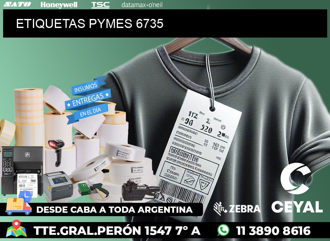 ETIQUETAS PYMES 6735