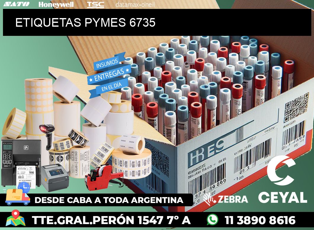 ETIQUETAS PYMES 6735