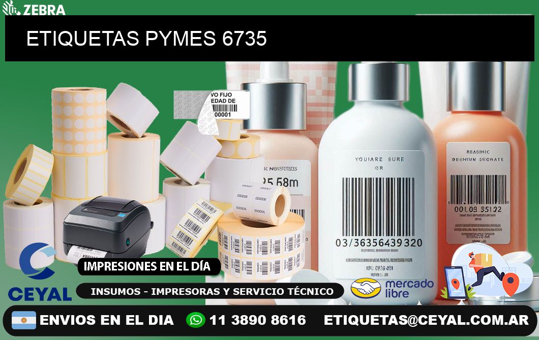 ETIQUETAS PYMES 6735