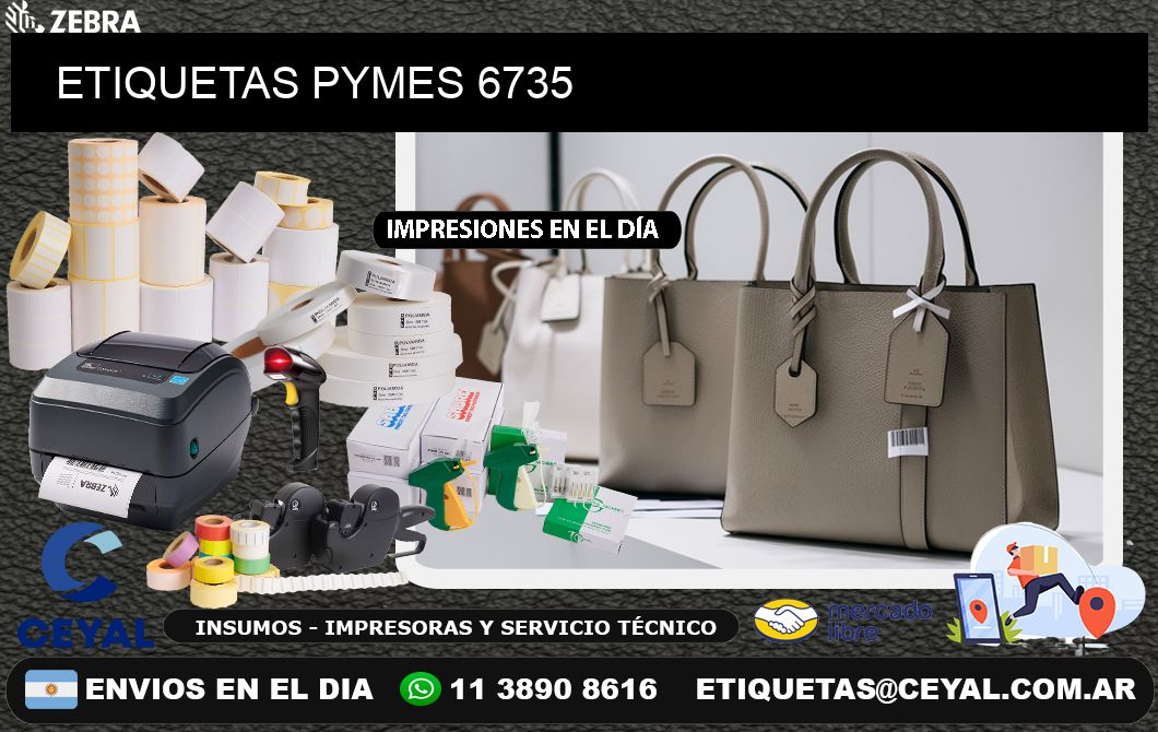 ETIQUETAS PYMES 6735