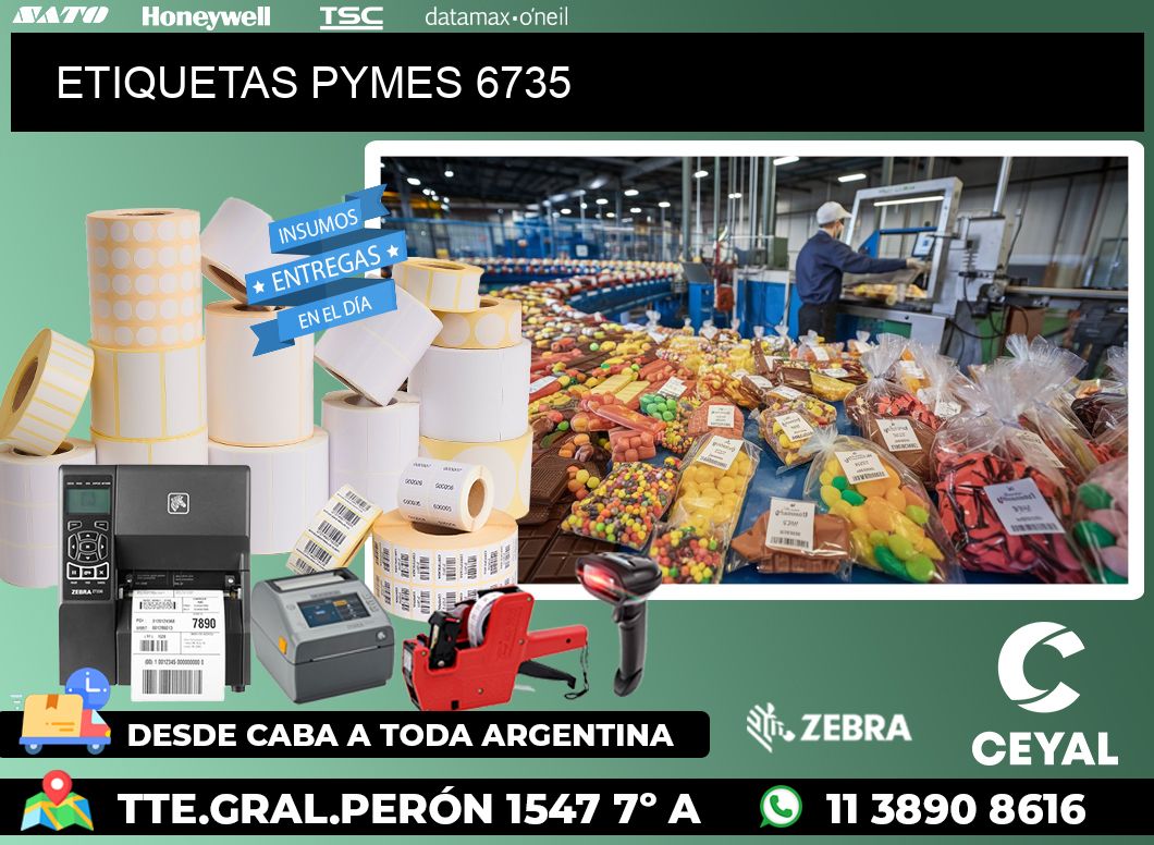 ETIQUETAS PYMES 6735