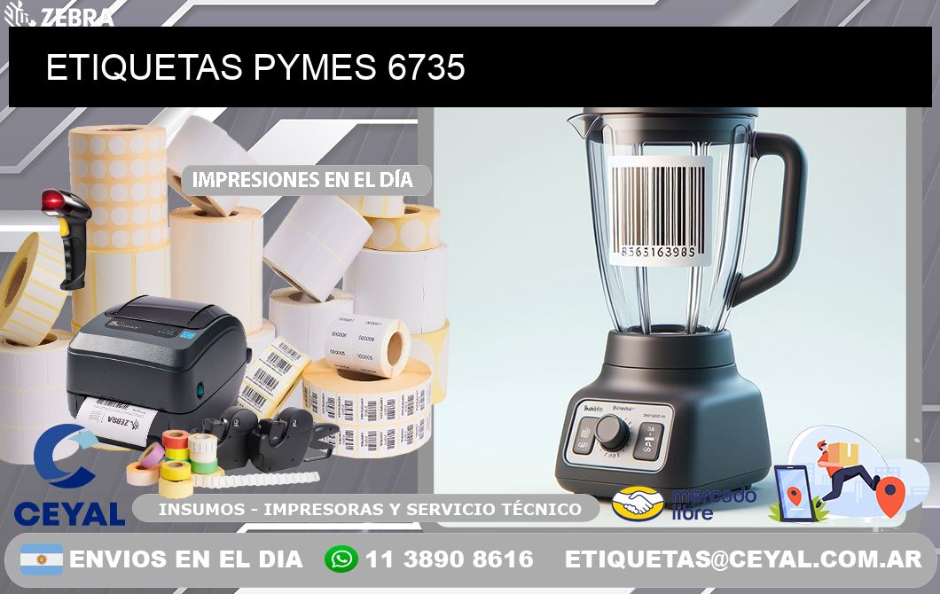 ETIQUETAS PYMES 6735
