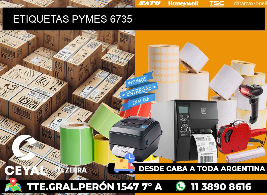 ETIQUETAS PYMES 6735
