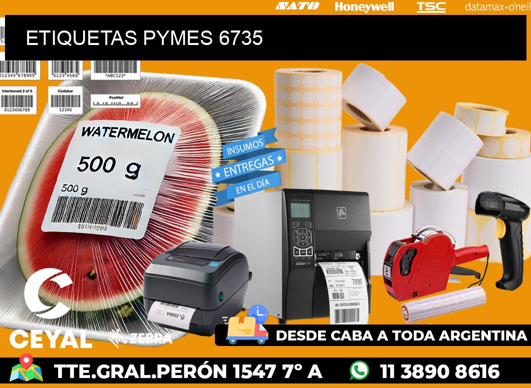 ETIQUETAS PYMES 6735
