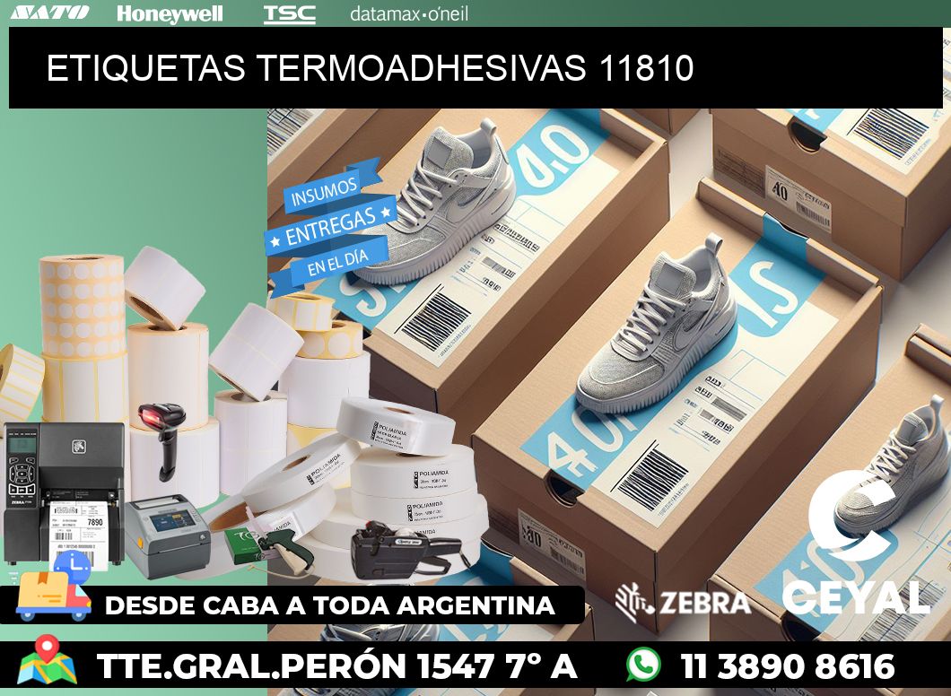 ETIQUETAS TERMOADHESIVAS 11810