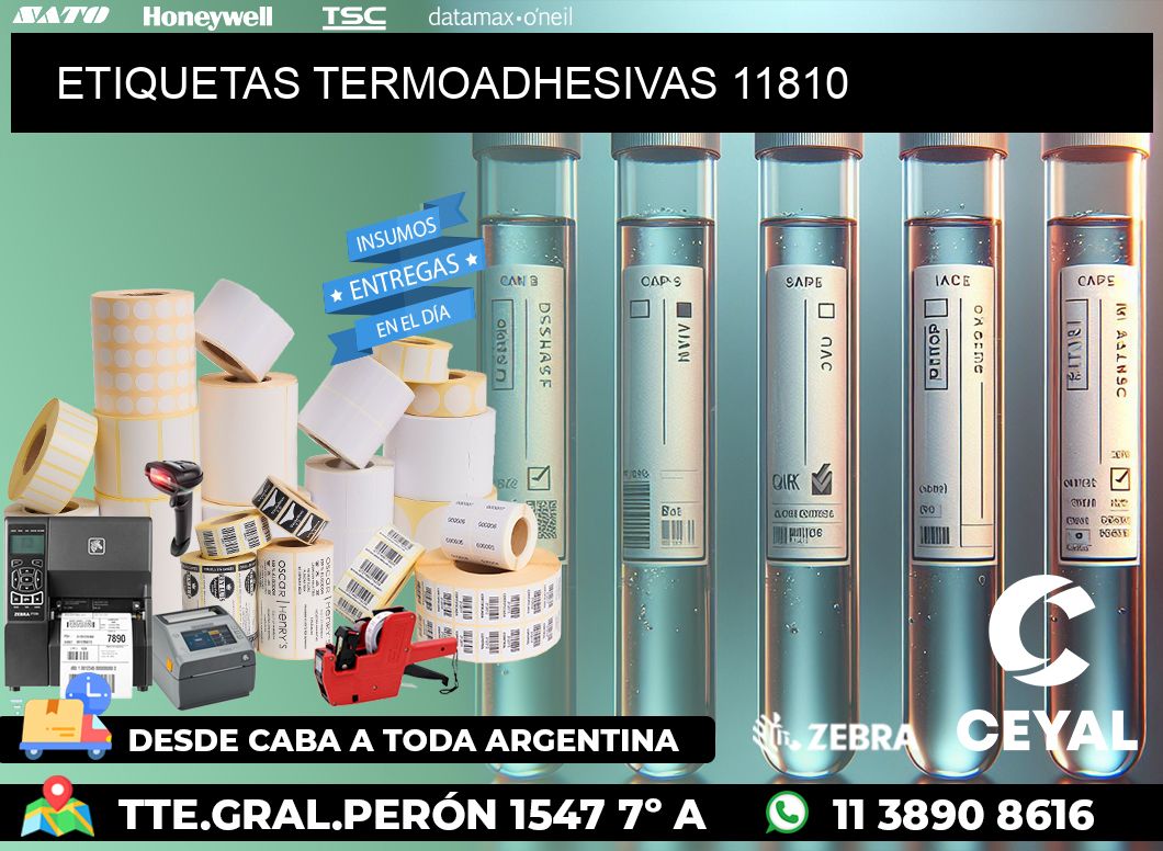 ETIQUETAS TERMOADHESIVAS 11810