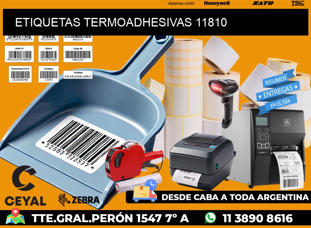 ETIQUETAS TERMOADHESIVAS 11810