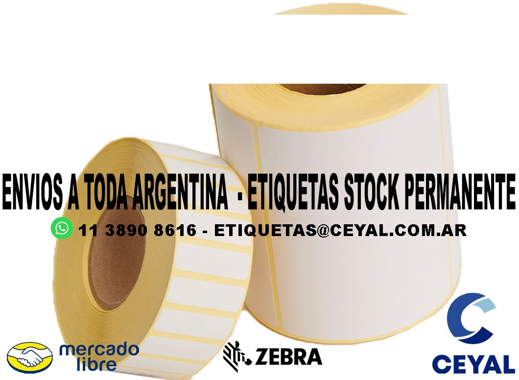 ETIQUETAS TROQUELADAS PERSONALIZADAS 23 x 86