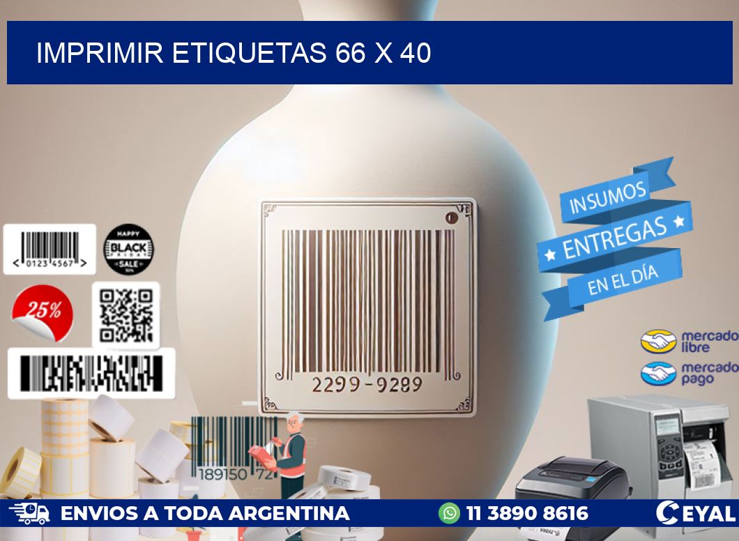 IMPRIMIR ETIQUETAS 66 x 40