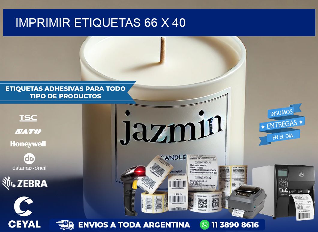 IMPRIMIR ETIQUETAS 66 x 40