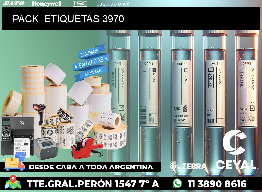 PACK ETIQUETAS 3970