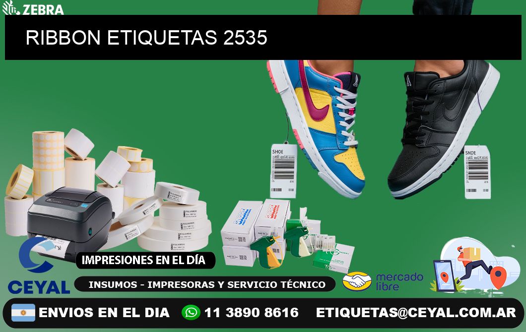 RIBBON ETIQUETAS 2535