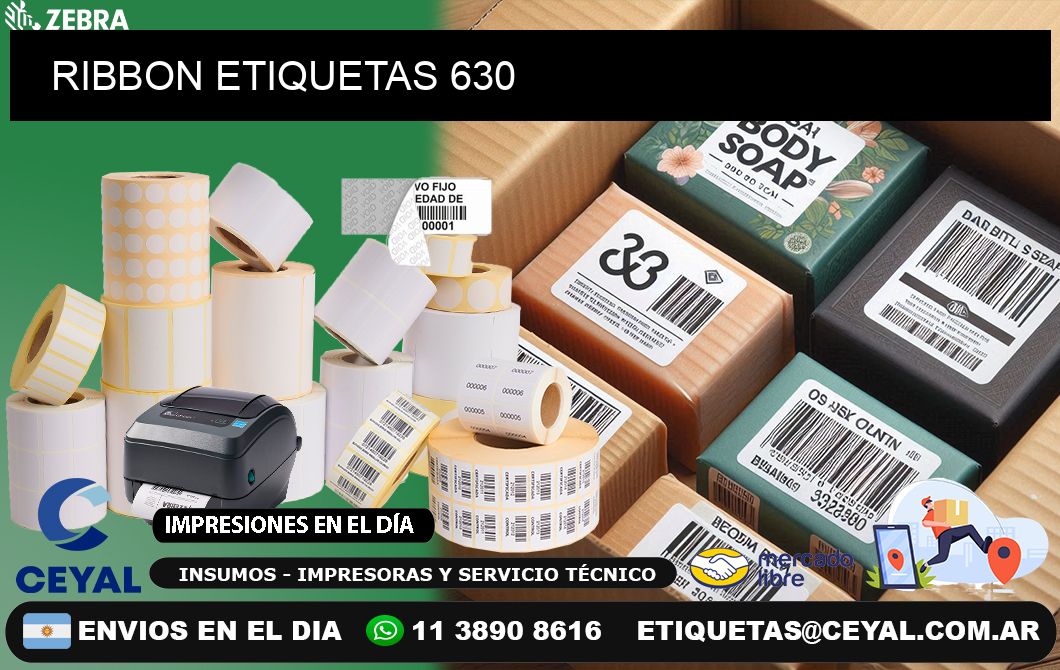 RIBBON ETIQUETAS 630
