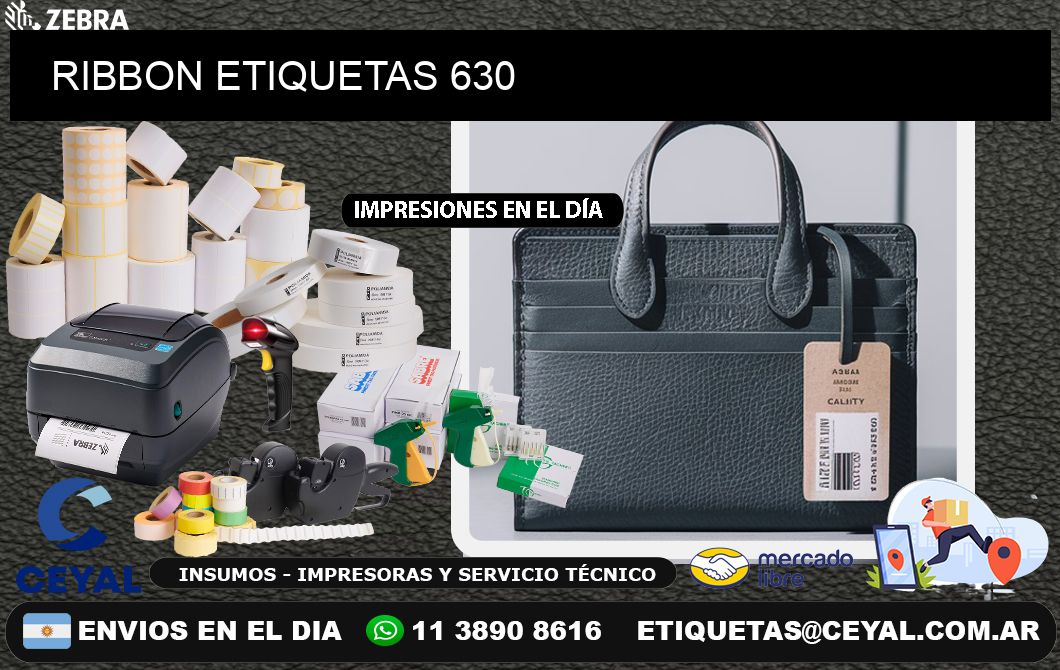 RIBBON ETIQUETAS 630