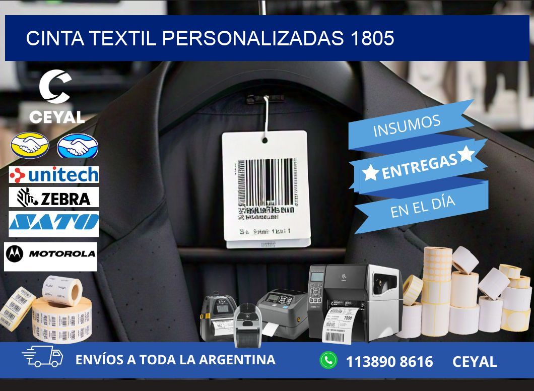 CINTA TEXTIL PERSONALIZADAS 1805