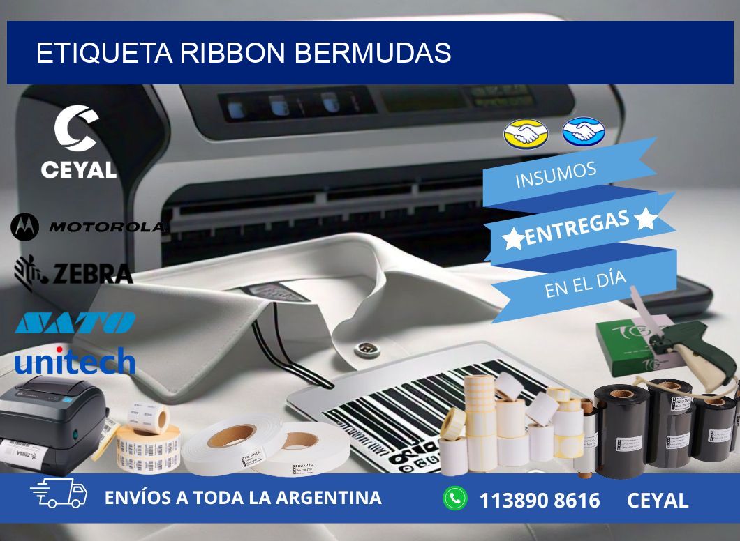 ETIQUETA RIBBON BERMUDAS