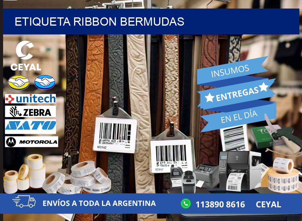 ETIQUETA RIBBON BERMUDAS