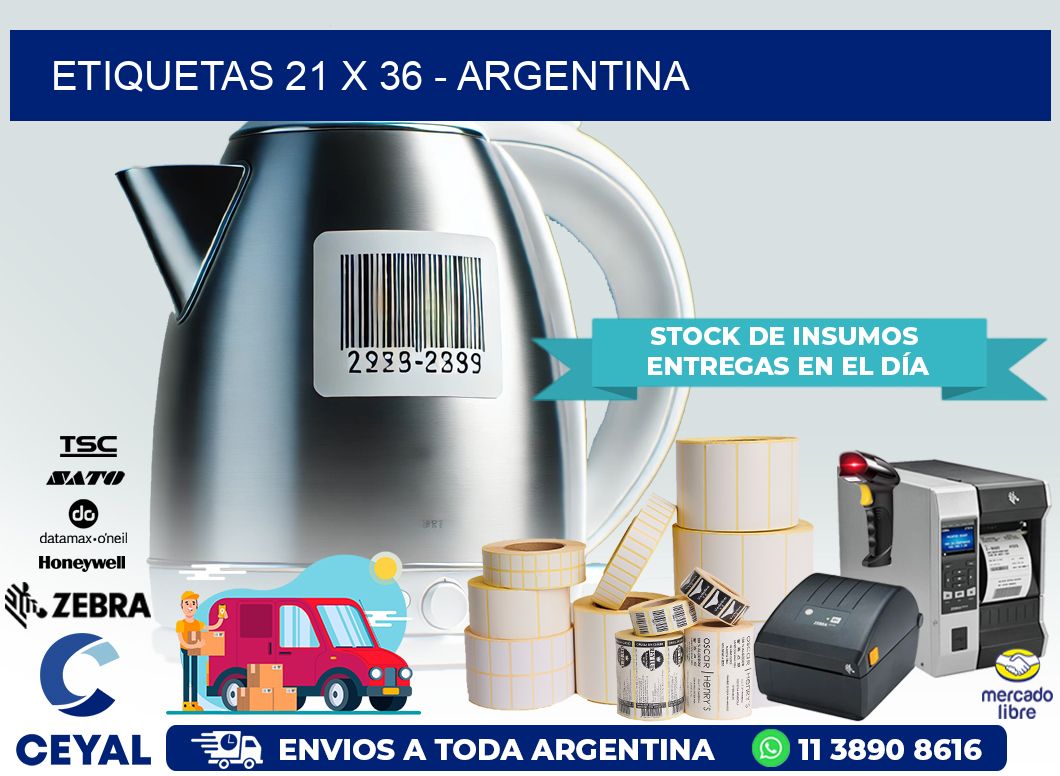 ETIQUETAS 21 x 36 – ARGENTINA