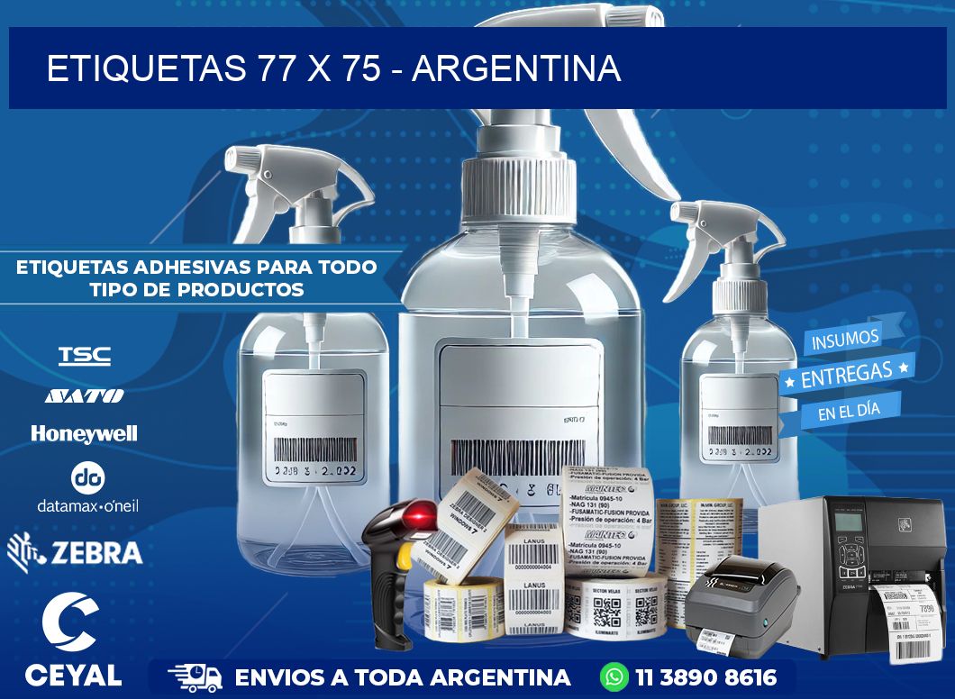 ETIQUETAS 77 x 75 – ARGENTINA