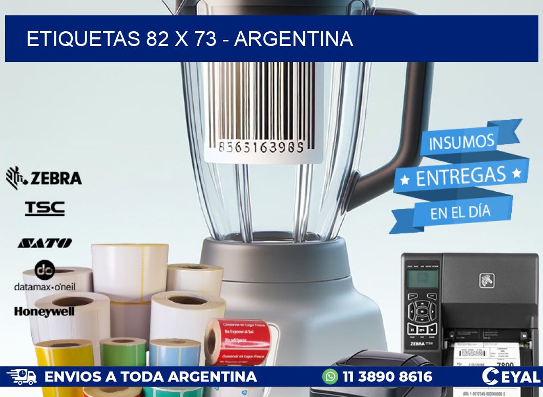 ETIQUETAS 82 x 73 - ARGENTINA