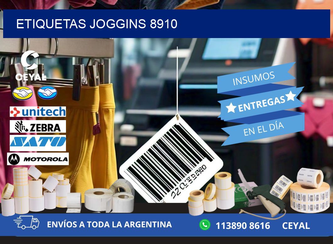 ETIQUETAS JOGGINS 8910