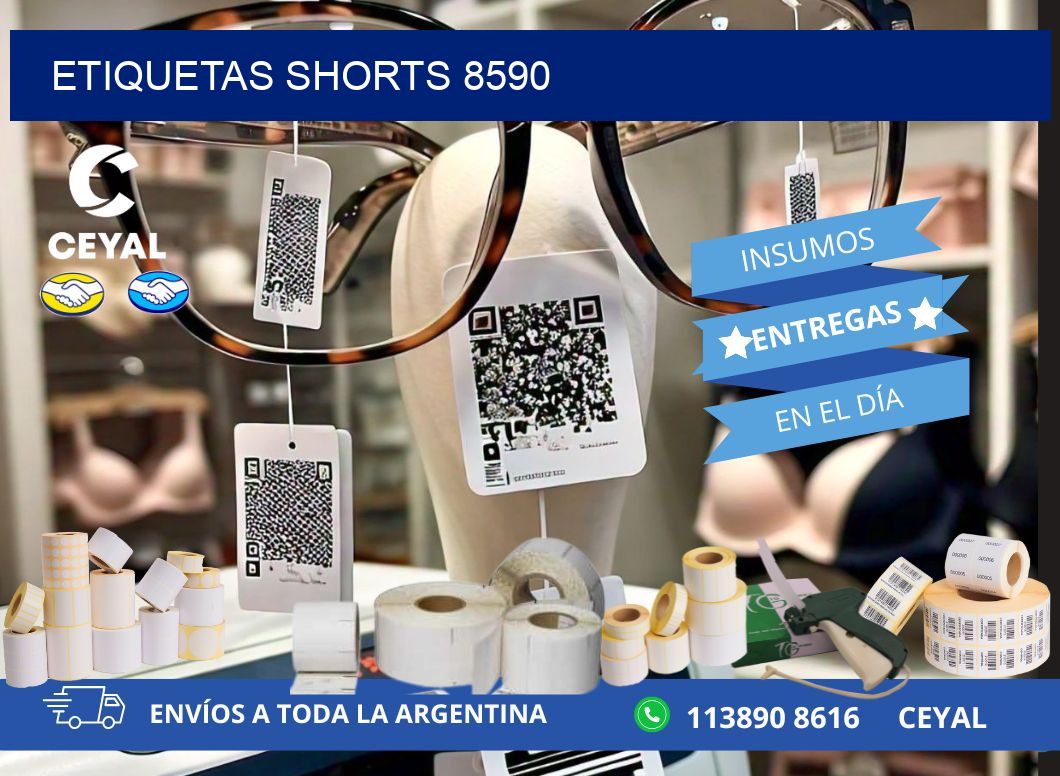 ETIQUETAS SHORTS 8590