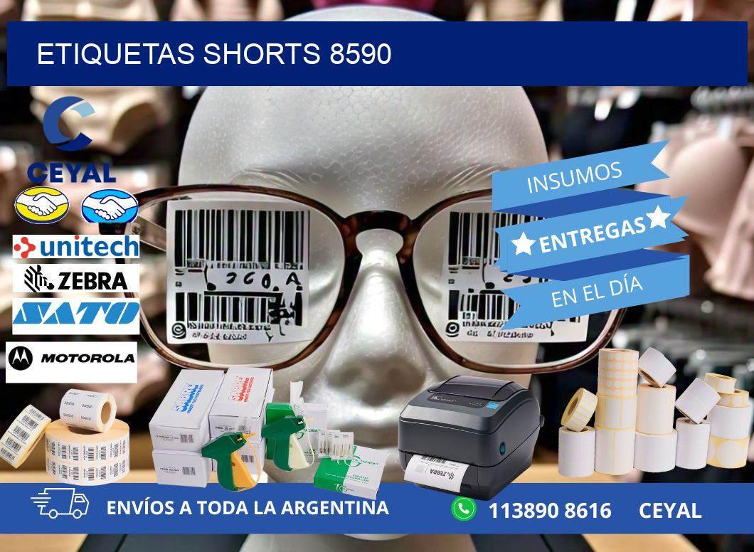 ETIQUETAS SHORTS 8590
