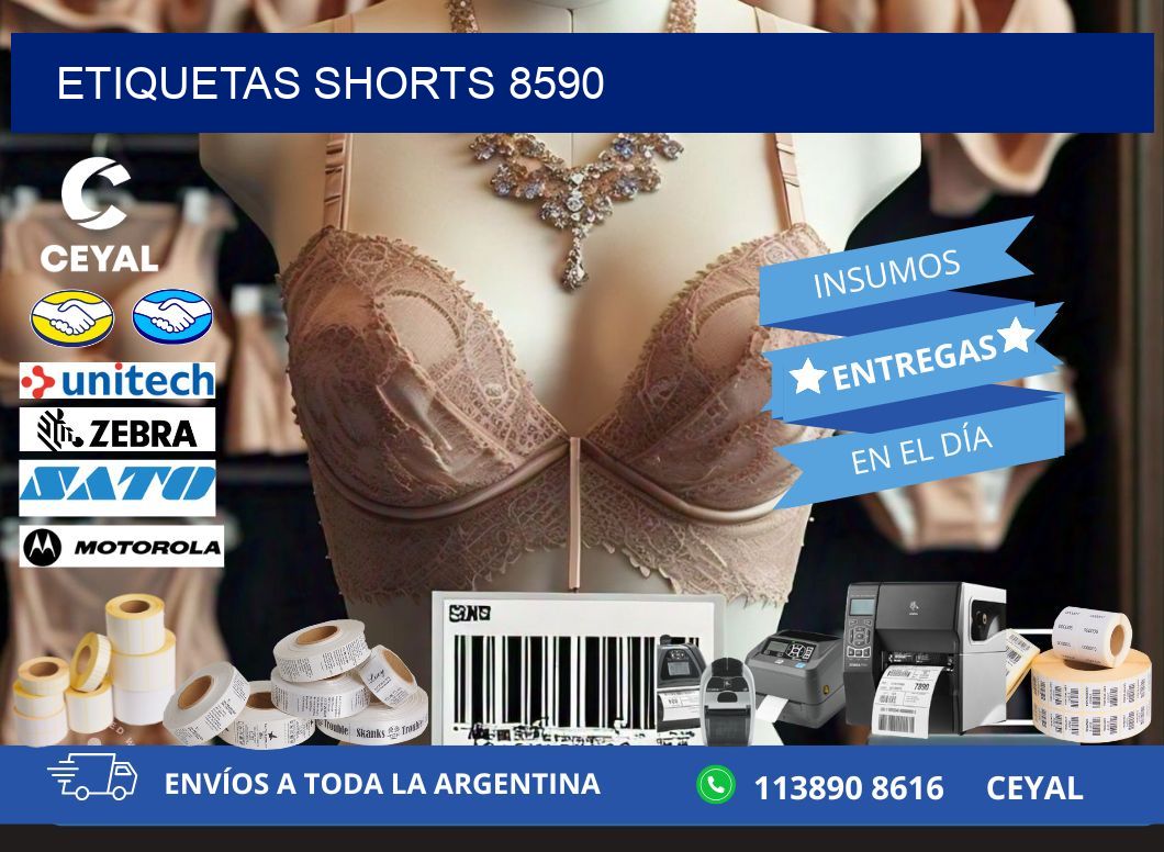 ETIQUETAS SHORTS 8590
