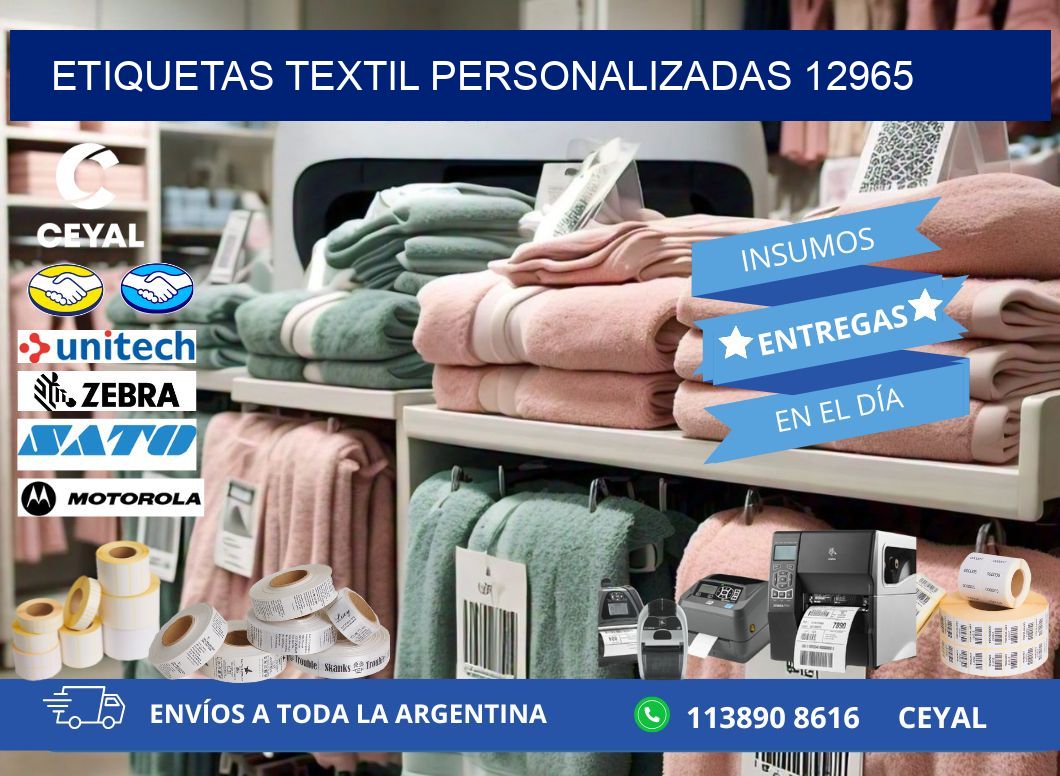 ETIQUETAS TEXTIL PERSONALIZADAS 12965