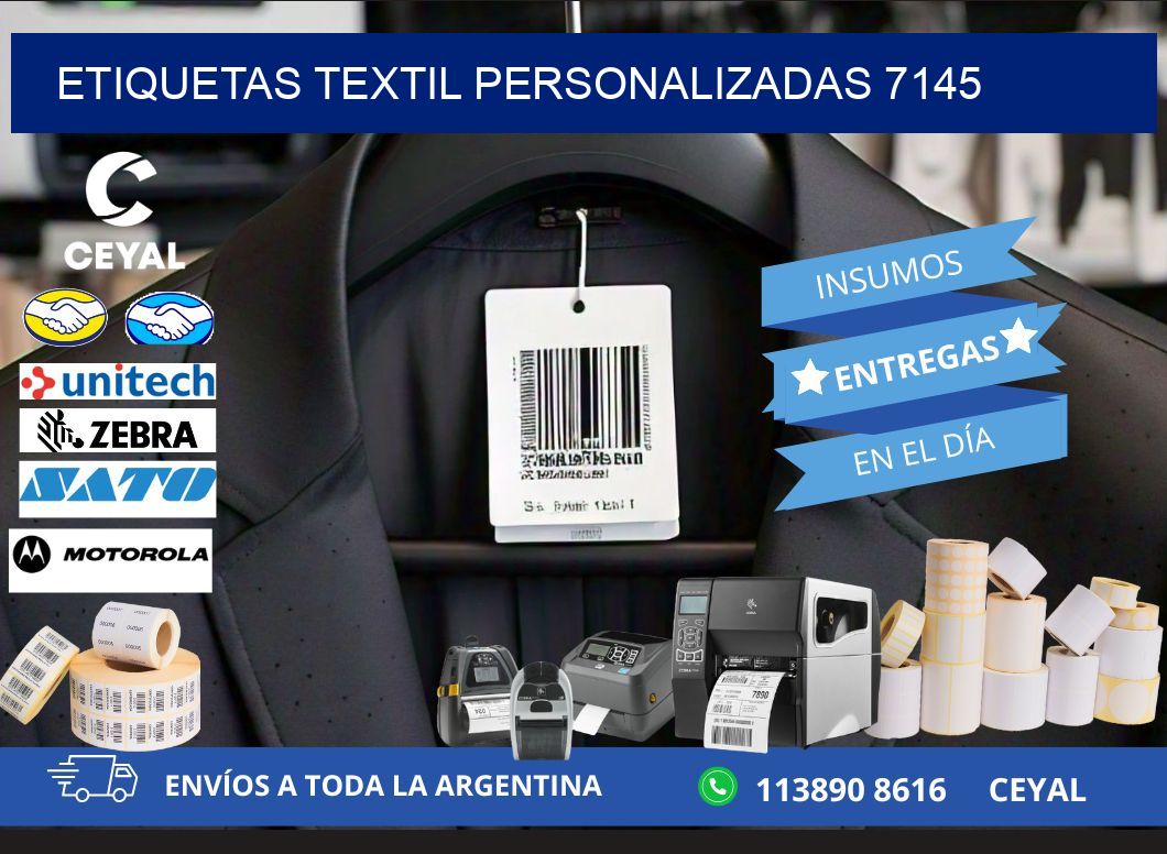 ETIQUETAS TEXTIL PERSONALIZADAS 7145