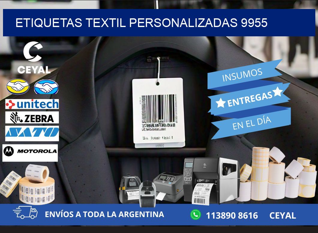 ETIQUETAS TEXTIL PERSONALIZADAS 9955