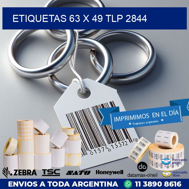 ETIQUETAS 63 x 49 TLP 2844