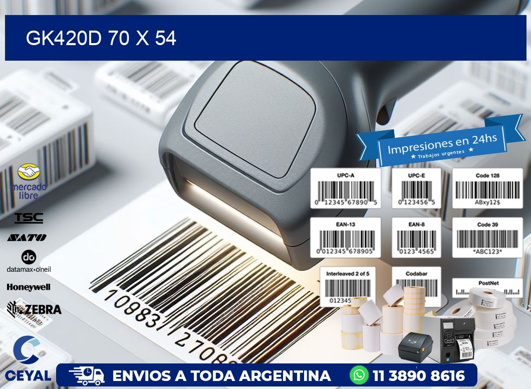 GK420D 70 x 54