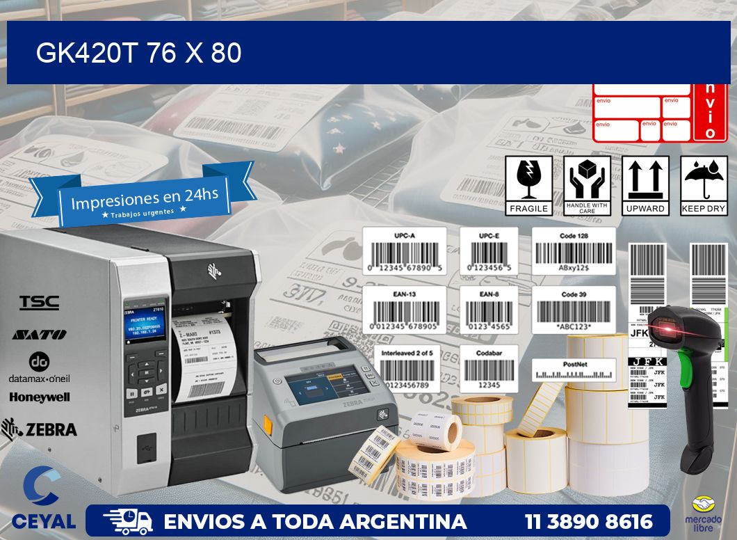 GK420T 76 x 80