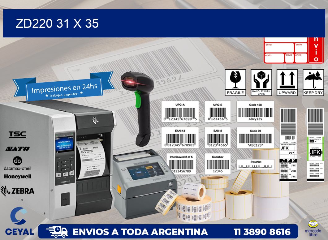 ZD220 31 x 35