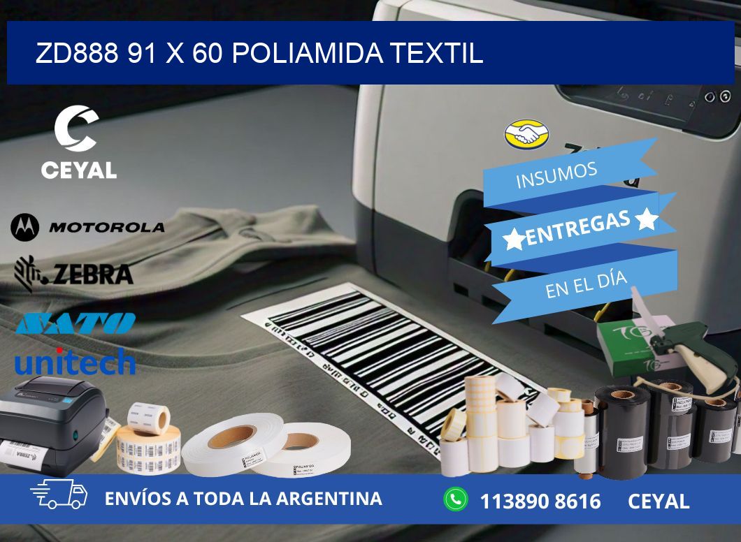ZD888 91 x 60 POLIAMIDA TEXTIL