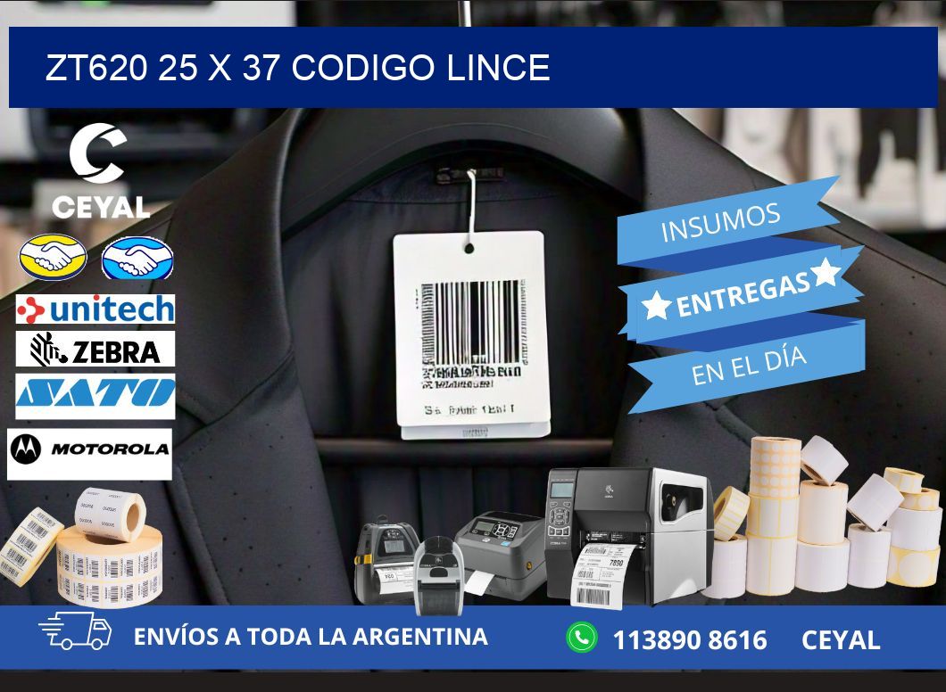 ZT620 25 x 37 CODIGO LINCE