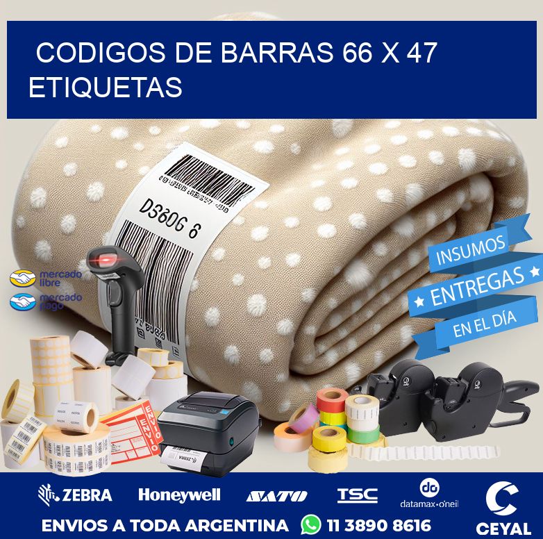 codigos de barras 66 x 47 etiquetas