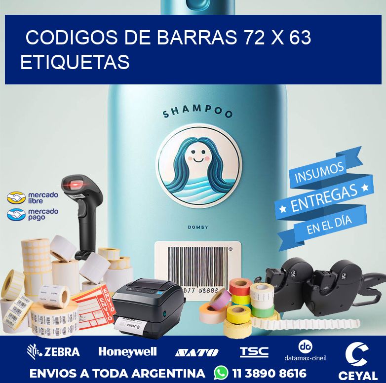 codigos de barras 72 x 63 etiquetas