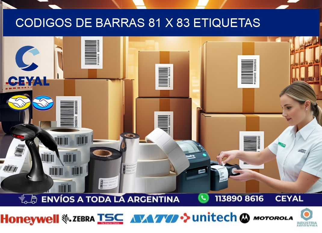 codigos de barras 81 x 83 etiquetas