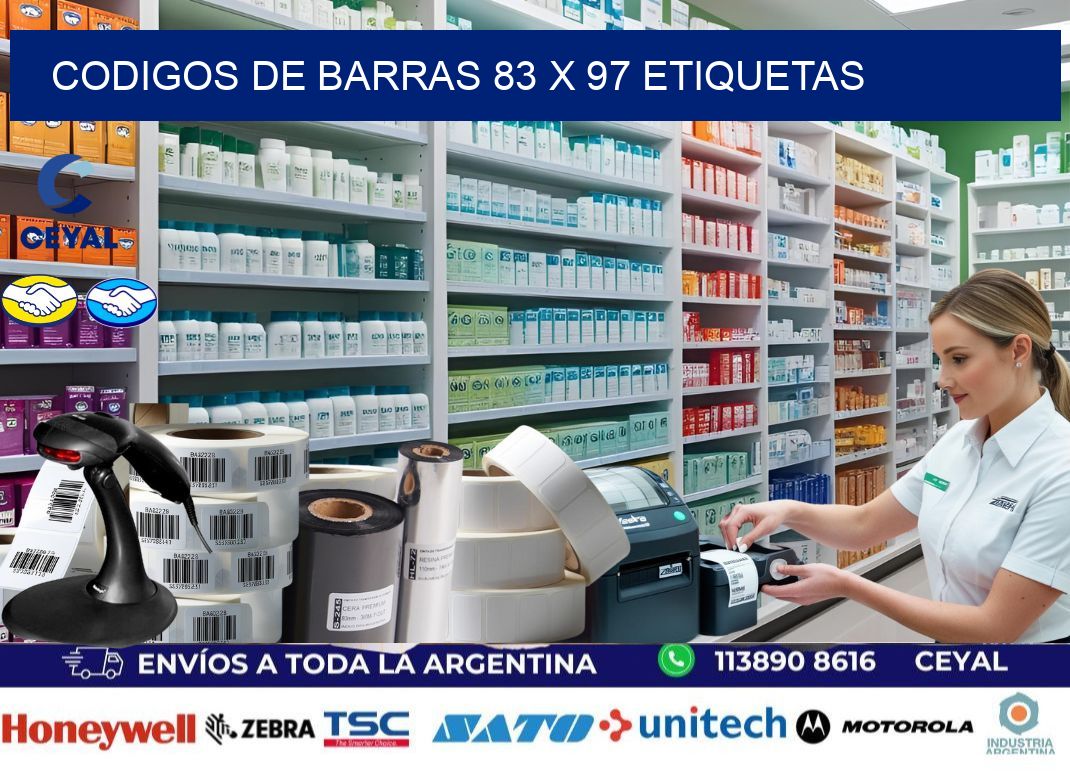 codigos de barras 83 x 97 etiquetas