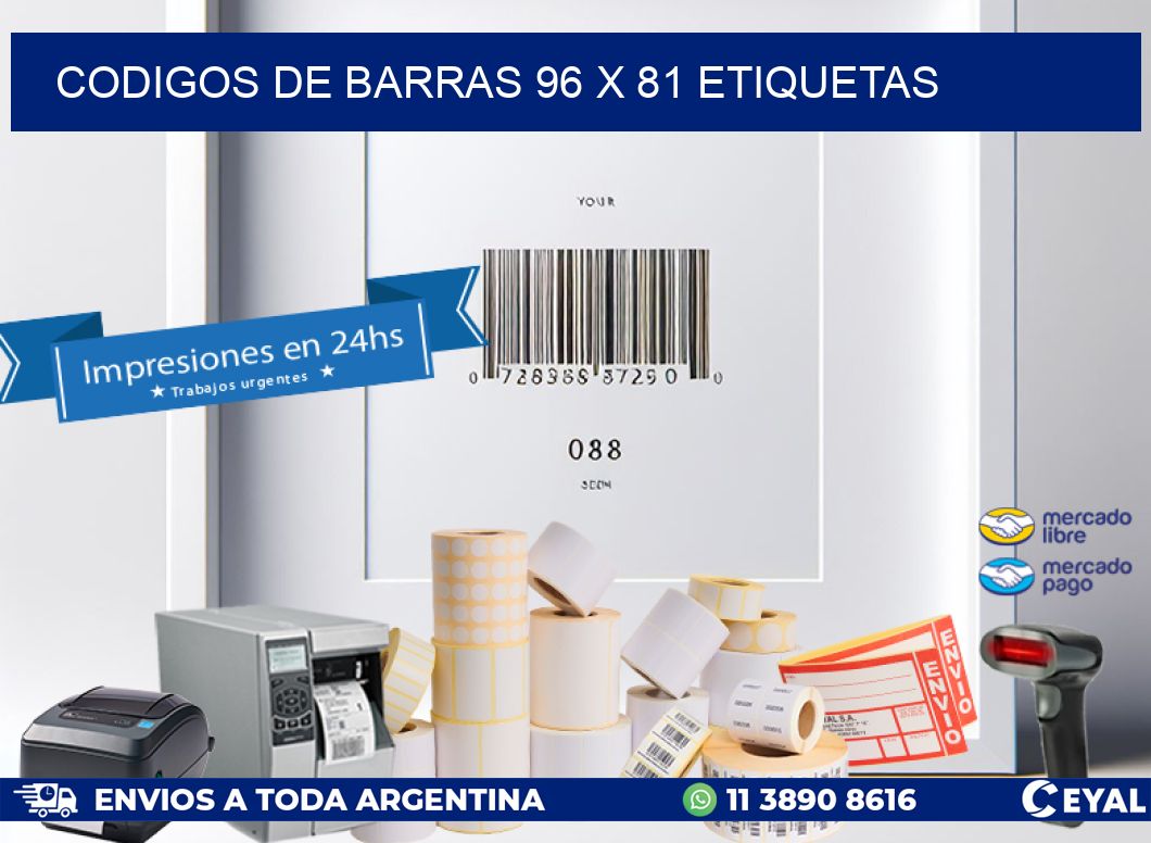 codigos de barras 96 x 81 etiquetas