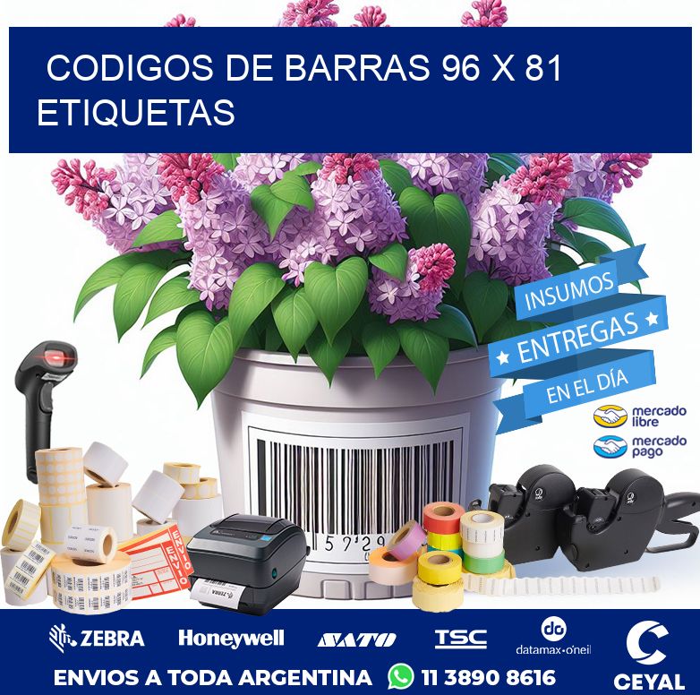 codigos de barras 96 x 81 etiquetas