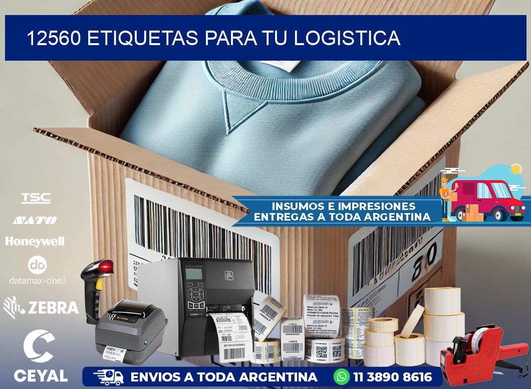 12560 etiquetas para tu logistica