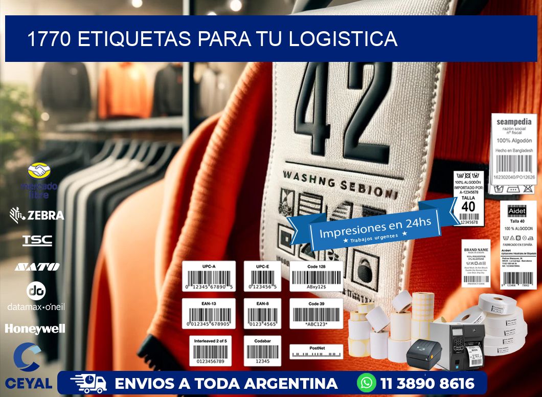 1770 etiquetas para tu logistica