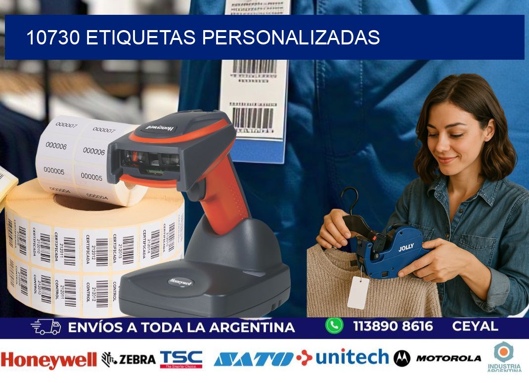 10730 Etiquetas personalizadas